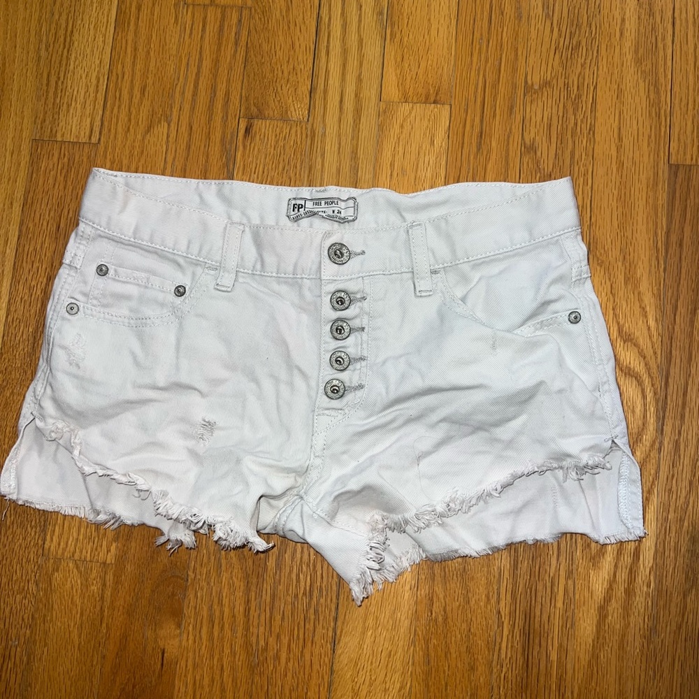 Free People Jean Shorts